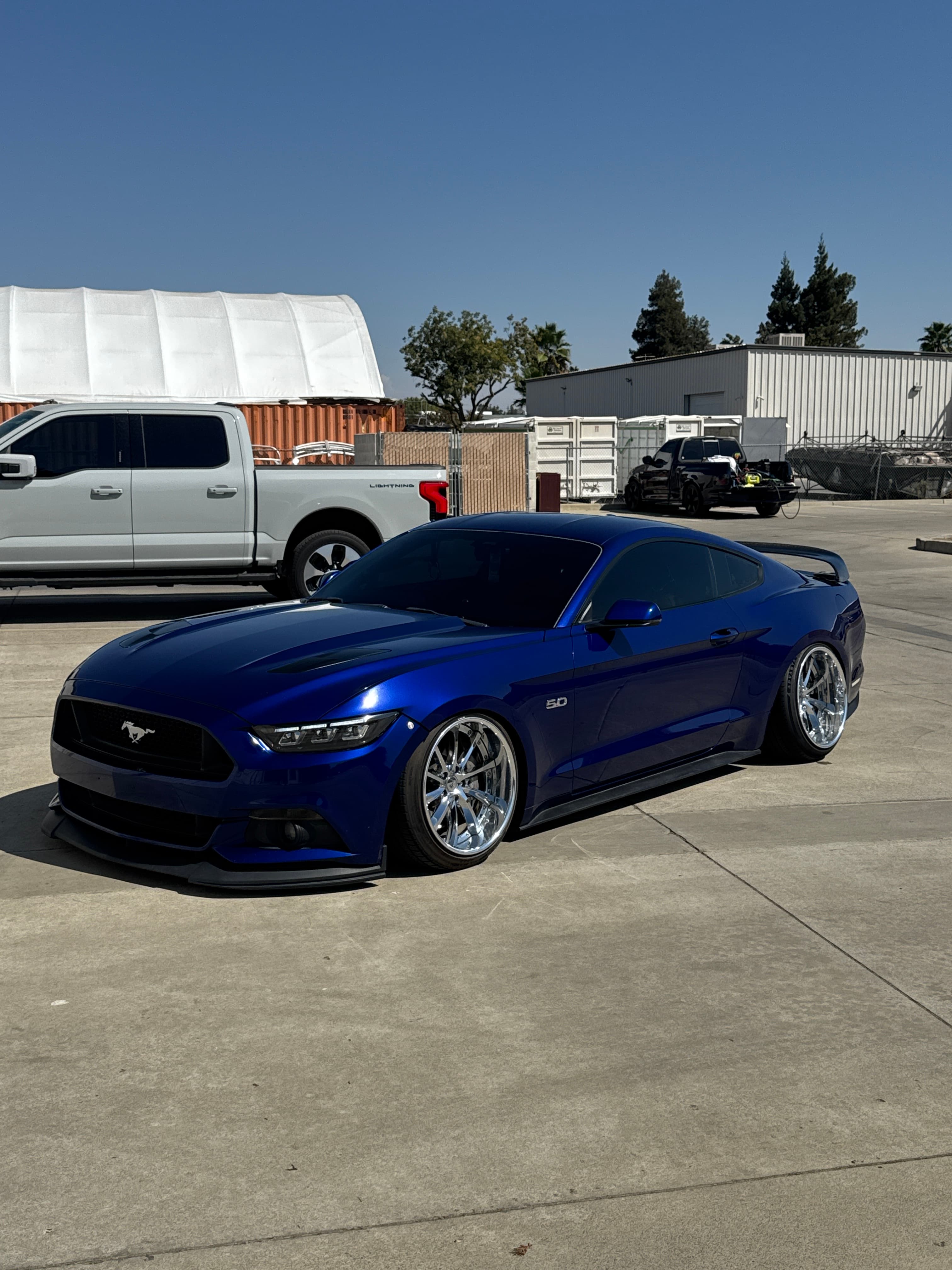 Nissan GTR with blue window tint installed by Top Tier Tinting Atwater