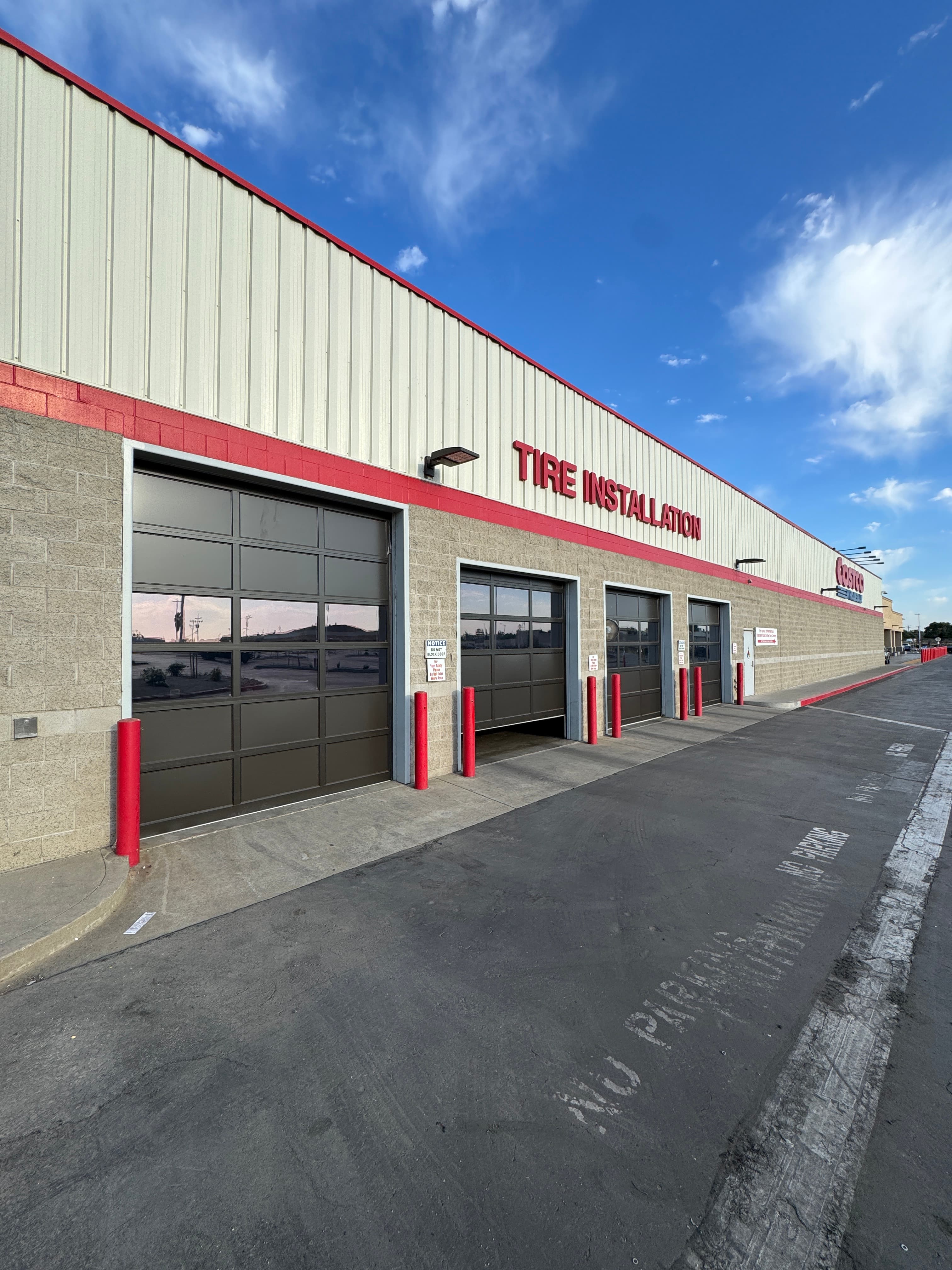 Storefront window film installation in Atwater CA business district